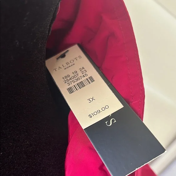 NWT Talbots Bold burgundy 3x duck down Outerwear  C - Picture 2 of 6